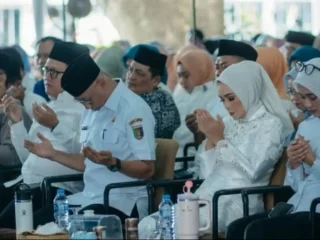 Pimpinan DPRD Hadiri Halal bi Halal, Gubernur Lampung Ajak ASN Tingkatkan Etos Kerja Pasca Ramadhan