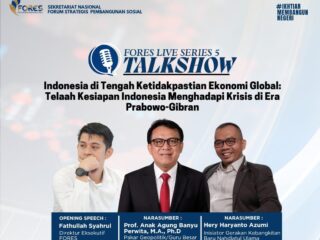 FORES Bahas Krisis Ekonomi di Era Prabowo-Gibran