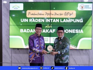 UIN Raden Intan Lampung dan BWI Bersinergi Bangun Dana Abadi Berbasis Wakaf